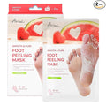 Ariul Smooth & Pure Foot Peel Mask, Softening Foot Peeling Socks for Smooth & Baby Soft Feet, Korean Skincare, 2 Pairs (Watermelon)