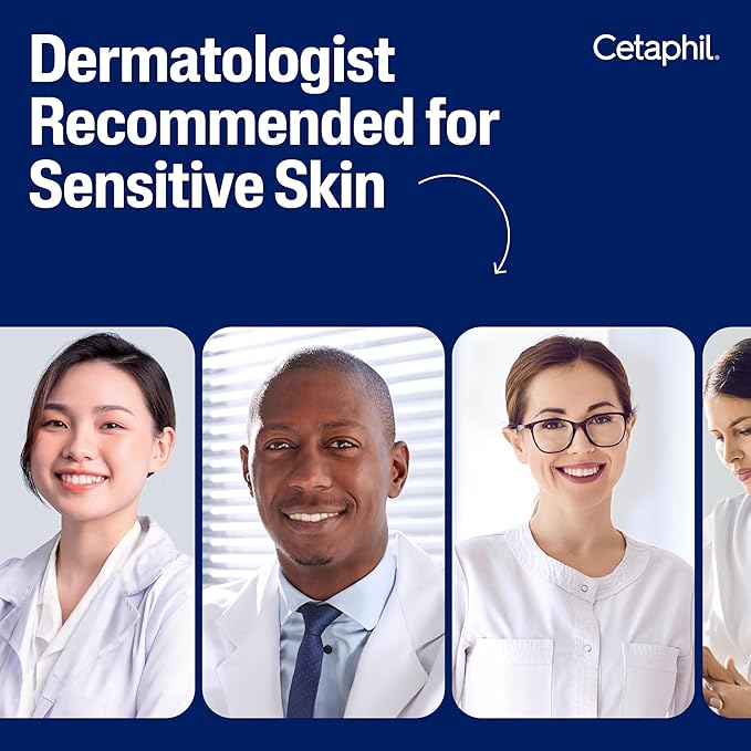 Cetaphil Gentle Clear Complexion-Clearing BPO Acne Cleanser with 2.6% Benzoyl Peroxide, Creamy and Soothing for Sensitive Skin, Suitable for All Skin Types, 4.2oz (Pack of 12)