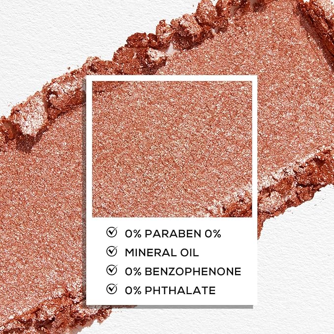 MAKI YIKA Dark Bronze Crème Eyeshadow Single Shimmer bronze Cream Eye Shadow palette for Women Color Stay Long Lasting Waterproof Eye Makeup Monochrome Eyeshadows,#18