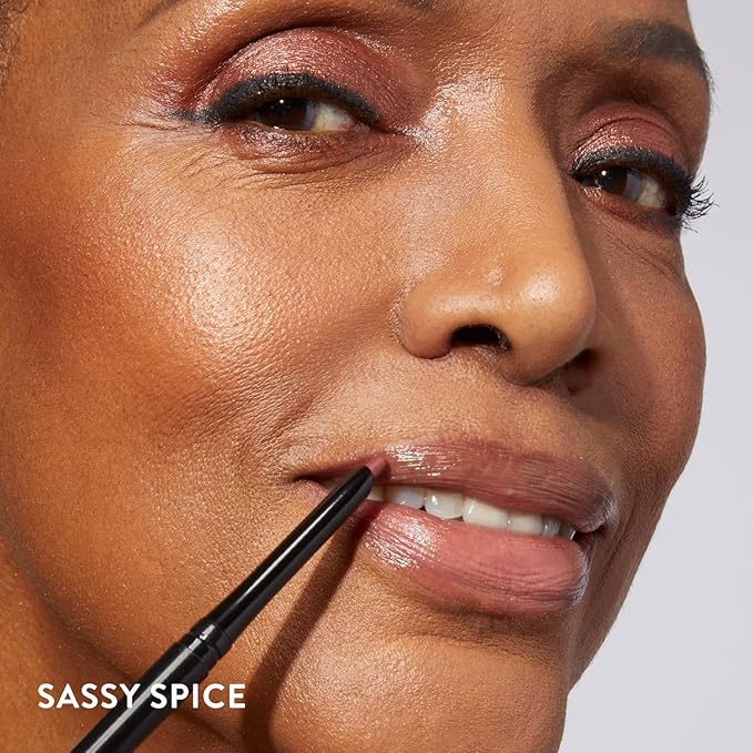 LAURA GELLER NEW YORK Modern Classic Lip Liner, Luxurious Creamy Long Lasting Lip Liner, Prevents Feathering and Fading, Sassy Spice