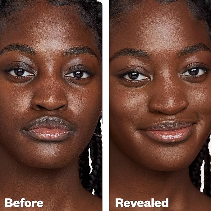 Kosas Revealer Liquid Foundation SPF 25 – Medium Buildable Coverage, Hydrating Natural Glow Finish, Rich Deep Neutral Olive 430