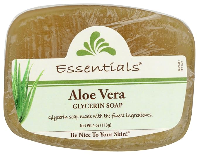 Clearly Natural Essentials Aloe Vera Pure and natural glycerine soap 4 oz