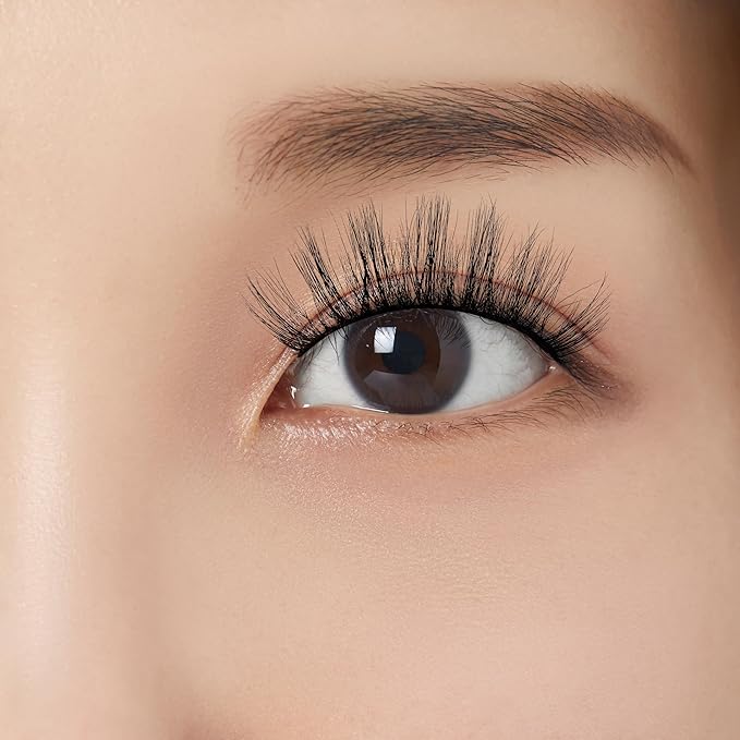 KISS Matte Black, False Eyelashes, 'Matte Cheviot', 18mm-20mm, Includes 4 Pairs Of Lashes, Easy to Apply, Reusable Lash Clusters