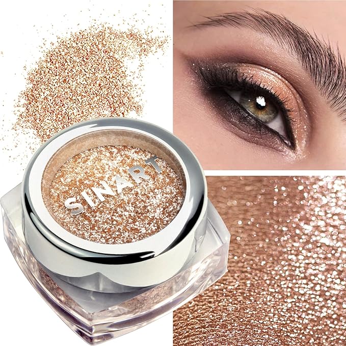 Glitter Eyeshadow, Eye Makeup, Eyeshadow Powder Glitter, Star Powder Shine and Shimmer, NO Animal Testing & Cruelty Free 1g/ 0.03OZ (33)