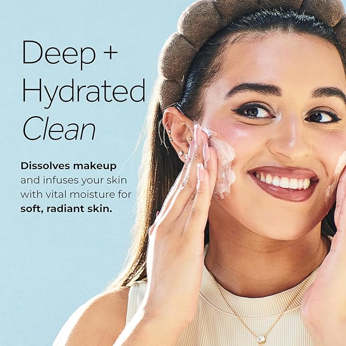 POND’S Cold Cream Cleanser, Fragrance-Free – Moisturizing Makeup Remover & Deep Cleansing Face Cream – Facial Cleanser for Soft, Radiant Skin – Dermatologist Tested, Non-Comedogenic, 6.1 oz