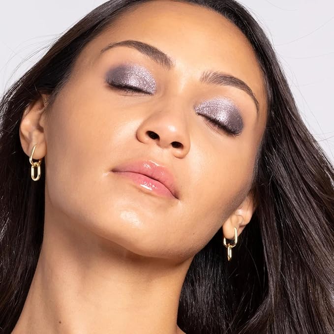 Gen See Mixed Media Metallic Liquid Eyeshadow, Purple Rain – High Shine Molten Metal Eye Color, Featherlight Full Coverage Shimmer, Multi-Use Highlight Makeup, Vegan Cruelty-Free, Made in Italy