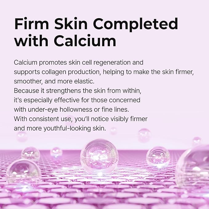 Dr.Melaxin Calcium Intense Firming Cream with Collagen & Elastin, Lifting & Volumizing Face Cream for Sagging Skin, Niacinamide for Plumping Care, 1.69 fl.oz