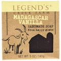 Legend's Creek Farm Goat Milk Soap - Cleansing Moisturizing Bar for Hands and Body - 5 Oz Creamy Lather, Nourishing, Gentle Natural Soap for Sensitive Skin (Madagascar Vanilla, Pack of 1)
