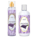 Home Spa Gift 10oz Deep Moisturizing Fragrance Body Lotion & 8 oz. Fine Fragrance Body Mist Set Luxury Self-Care Combo for Women and Girls (Lavender) – Mother's Day Gift for Mom