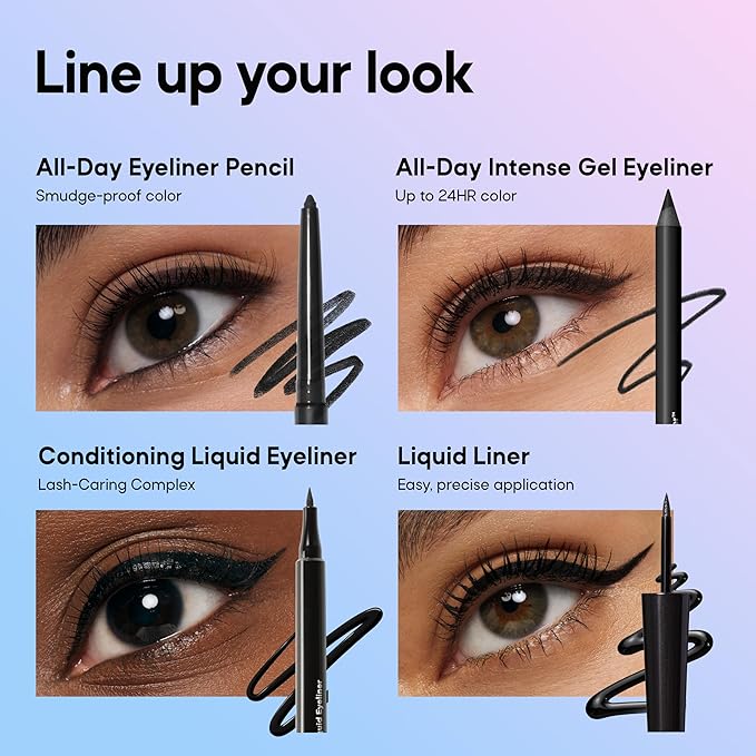 Almay Conditioning Liquid Eyeliner, Longwearing, Waterproof, Hydrating (Packaging May Vary), 20 Brown, 0.03 fl oz