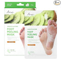 Ariul Smooth & Pure Foot Peel Mask, Intensive Exfoliating Foot Peeling Socks for Thick Dead Skin & Callus Removal, Korean Skincare, 2 Pairs (Kiwi)