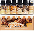 Bakery Essential Oils Gift Set, SNOWSEN Dessert Fragrance Oils for Diffuser for Home, Pumpkin Pie, Waffle, Coffee Cake, Chocolate Cupcake, Gingerbread, Snickerdoodle Aromatherapy Oils
