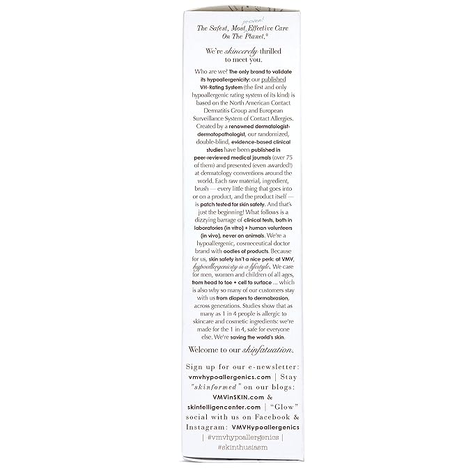 VMV HYPOALLERGENICS Moisture Rich Creammmy Cleansing Milk (Dry Skin), 4 Fl Oz (Pack of 1), (104406)