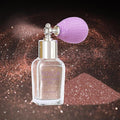 Yosca Body Glitter Spray, 30ML Loose Body Shimmer Powder Hair Spray Rose Pink Glitter Sparkle Highlighter Makeup Christmas Festival Rave Accessories for Clothes Hair Face Nail Art