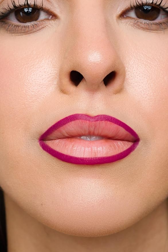 Jeffree Star Cosmetics Velour Lip Liner, Creamy Formula, Satin Finish, Long-Lasting, Peptide Complex, Mineral Oil-Free, Vegan & Cruelty-Free (Heartbreaker)