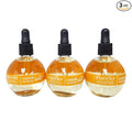Cuccio Revitalize Cuticle Oil, Milk and Honey,Super-Penetrating - Nourish, Soothe & Moisturize 2.5 Ounce (3)