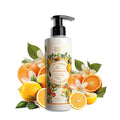 Panier des Sens – Citrus Hand & Body Lotion for Dry Skin - Hydrating Body Cream for Women - Nourishing Fluid Body Moisturizer Shea Butter & Olive Oil - 97% Natural Ingredients Body Care - 8.45 Floz
