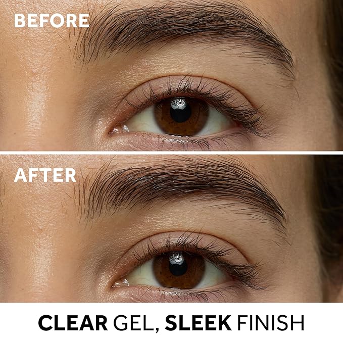 No7 Pro Artist Clear Eyebrow Gel - Lightweight Brow Gel to Sculpt, Tame & Set - Flexible Formula for All Brow Colors - Effortlessly Tames Stray Hairs and Holds Brows in Place - Clear (0.16 fl oz)