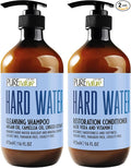Hard Water Shampoo and Conditioner Set - Sulfate Free and Paraben Free Chelating Action - Moisturizing Professional Formula for Women and Men - Hydrating Swim Safe Formula - 16 Fl Oz (Set of 2)