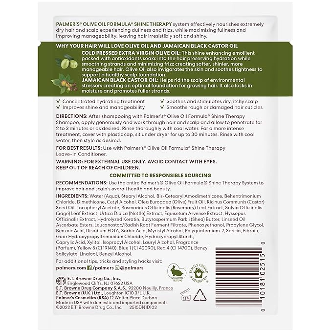Palmer's Olive Oil Formula Deep Conditioner Packet, 2.1 Ounces
