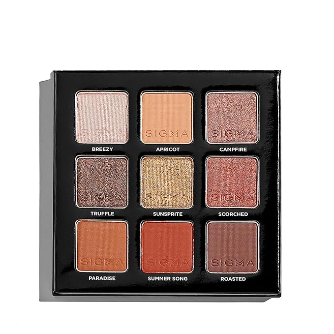 Sigma Beauty On-The-Go Eyeshadow Palette Set Includes 6 Eyeshadow Palettes