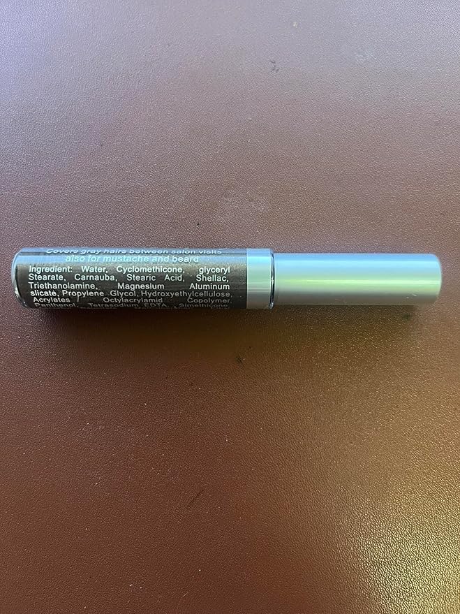 (3 Pack) RASHELL Masc-A-Gray Hair Color Mascara - Warm Brown