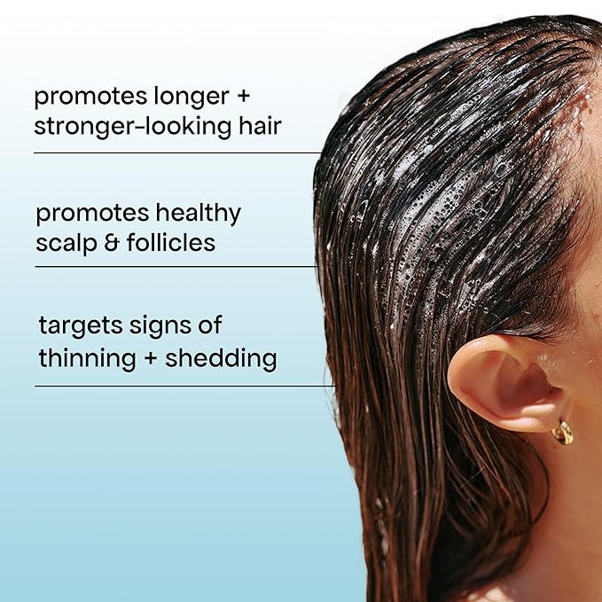 BondiBoost HG Anti-Thinning Shampoo Conditioner Set [16.90 fl oz each], Clinically Tested to Promote Fuller + Thicker-Looking Hair for Women & Men, Procapil, Redensyl & Rosemary Formula, Sulfate-Free