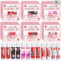 30 Pcs Valentine Lip Balms Bulk Valentine's Day Gifts for Women Galentines Chapstick Gloss 6 Assorted Flavors for Wedding Bridal Shower Birthday Party Favours
