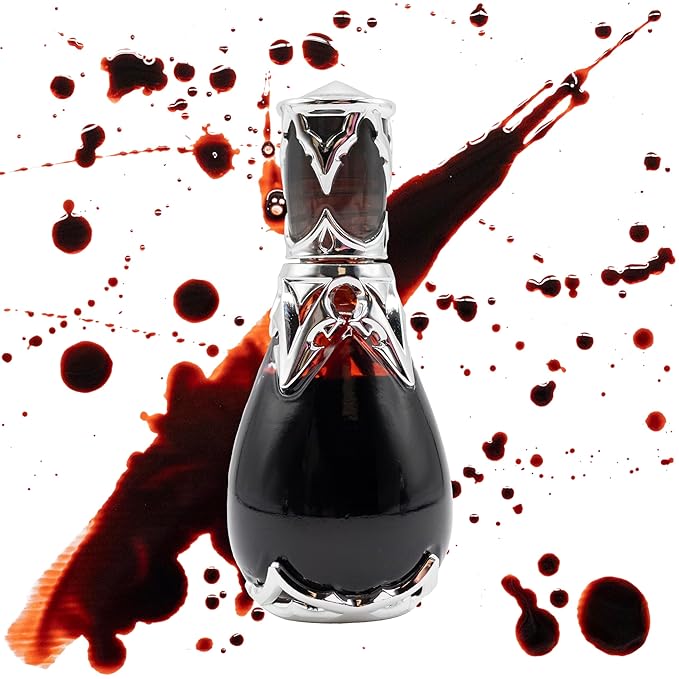 SushyGlowCosmetics Bloody Lip Tint- Lip Stain - Vampire Lip Stain - Water Tint - Blood Tint - Blood Stain - Vampy - Goth Lip (Velvet Thorns, 8ML)