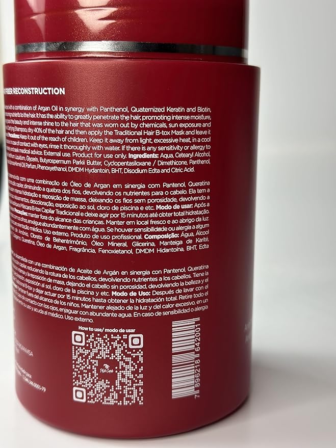 I Belli Capelli Ravenna Repair Hair B-tox, 35.2 oz (1kg) | Formaldehyde-Free