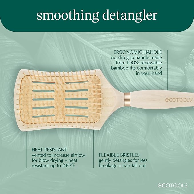 EcoTools Better Brush Smooth Paddle Brush, 1 Count