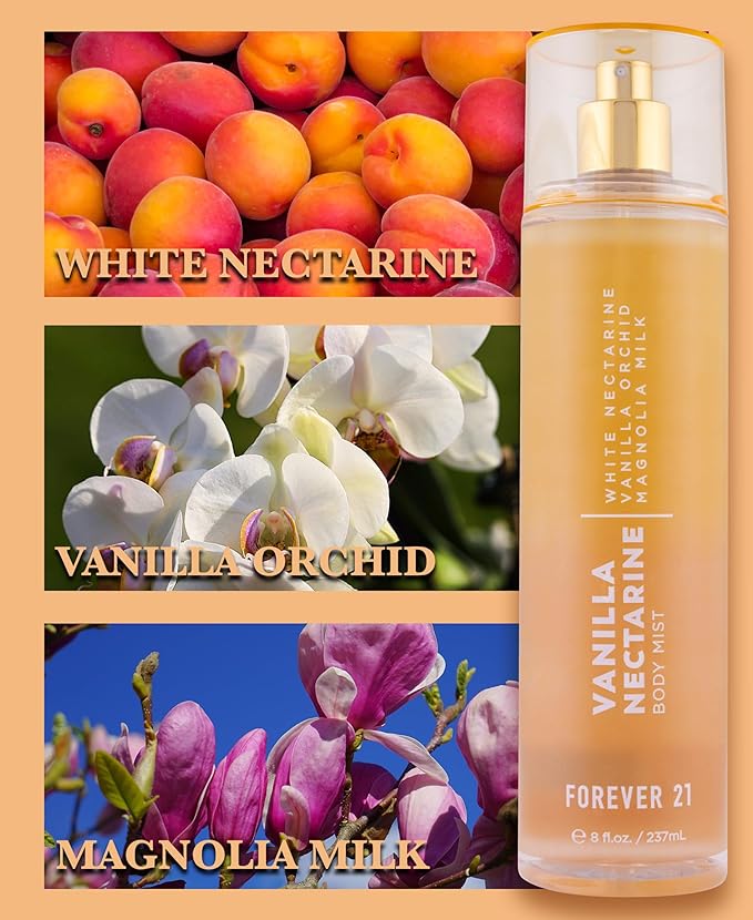 Forever 21 Vanilla Nectarine Body Mist, 8 fl. oz.