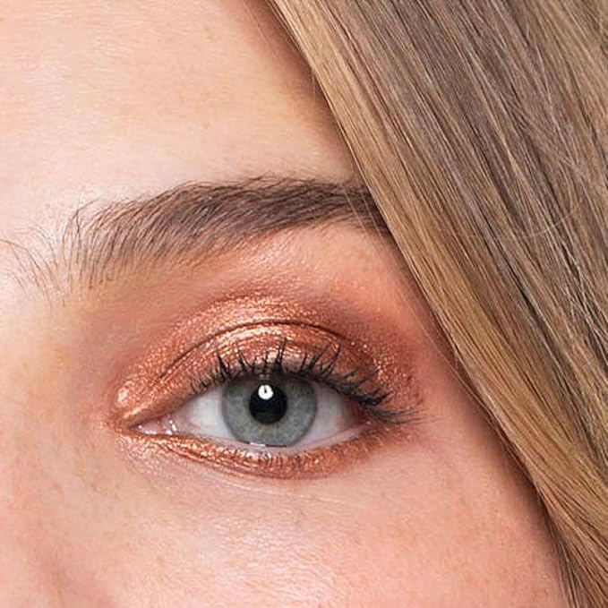 Gen See Mixed Media Metallic Liquid Eyeshadow, Bronze Age – High Shine Molten Metal Eye Color, Featherlight Full Coverage Shimmer, Multi-Use Highlight Makeup, Vegan Cruelty-Free, Made in Italy