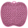 BESKAR Shower Foot Scrubber Mat with Non-Slip Suction Cups, Foot Spa Brush for Cleaning & Exfoliating Your Feet No Bend, Foot Points Reflexology Mat for Relax Your Feet