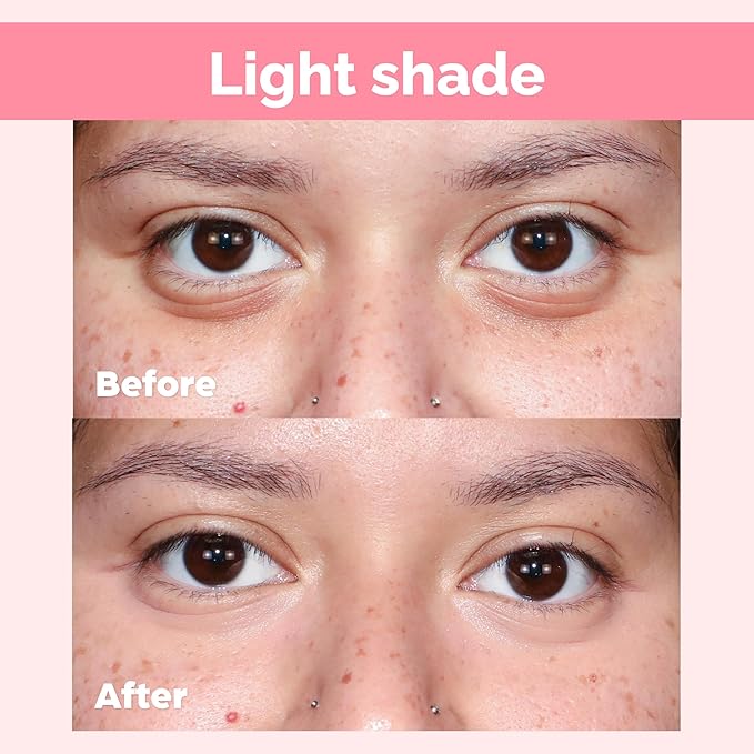 Elizabeth Mott Thank Me Later Under Eye Brightener & Primer – Hydrating Color Corrector and Concealer Primer for Dark Circles – Smooth Base for Mature Skin – Lightweight Formula, Light Shade 5ml
