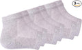 Vented Moisturizing Gel Heel Socks, 3 Pairs Toeless Spa Sock for Foot Care Treatment, Cracked Heels, Dry Feet, Foot Calluses (Grey)