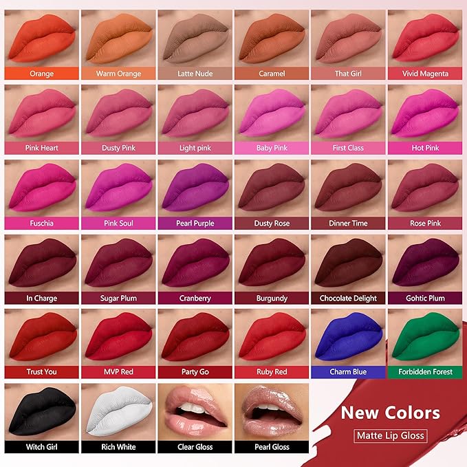 MAKI YIKA Black Lipstick for Women Color Stay Long Lasting Lipsticks, No Smudge Matte Liquid Lipstick Transferproof Cruelty-Free Lip Color |Witch Girl