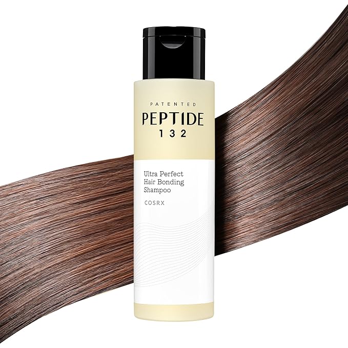 COSRX PEPTIDE 132 Hair Bonding Shampoo - Daily Scalp Treatment for Dandruff, Repairs & Strengthens All Dry and Damaged Hair Types - 6.76 fl oz