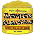 Turmeric Dead sea salt scrub | Kojic Acid | Licorice root | Face & Body | 100% Natural | Jojoba oil || Made in Canada - Muslim Cosmetics - Turmeric Glow (8oz (240ml))