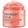 Himalayan Salt Scrub 7 oz for All Body, Natural Exfoliating Body Scrub with Squalane & Aloe Vera, Deeply Moisturizing Face Scrub, Fights Stretch Marks, Fine Lines, Wrinkles, Self Care Gift