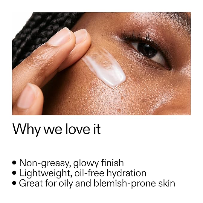 The INKEY List Omega Water Cream 1.69 fl oz/50ml, Oil-Free Face Moisturiser, Lightweight Gel, Vegan Friendly Skincare, Suitable For Blemish Prone Skin
