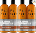 TIGI Bed Head Urban Antidotes Colour Goddess Shampoo and Conditioner Set for Dyed Hair, Color Protectant Hair Care Duo, 25.35 fl oz.(Pack of 4)