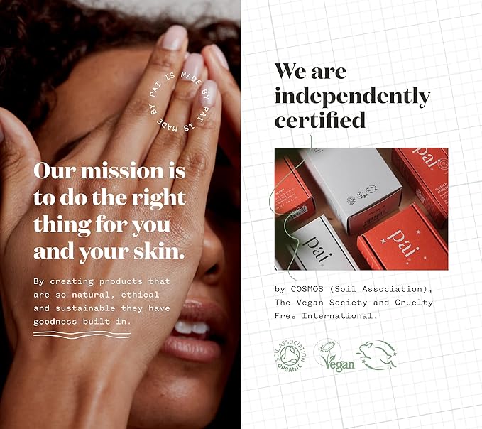 Pai Skincare - The Impossible Glow Organic Hyaluronic Acid + Sea Kelp Glow Drops | Natural, Vegan, Sensitive Skincare (Rose Gold, 0.34 fl oz | 10 ml)