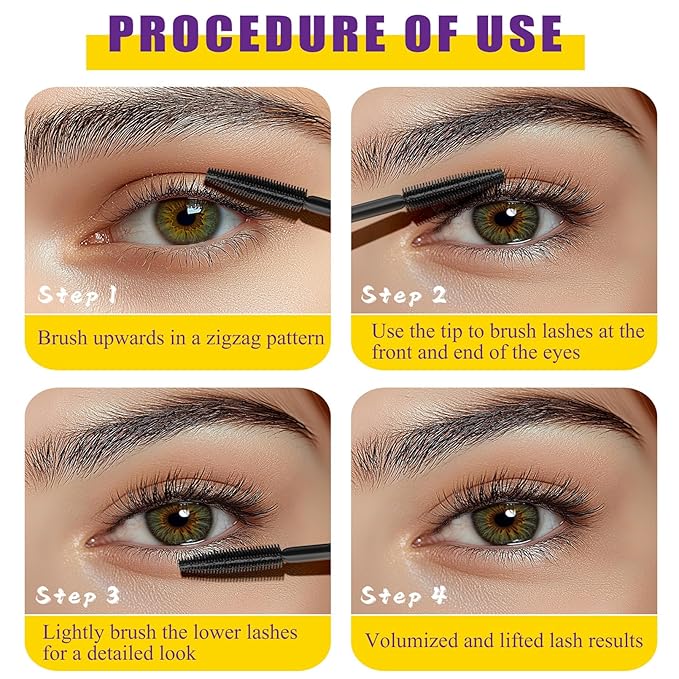 Colossal Bubble Mascara - Air Volume & Curl Formula for Lashes, Clump-Proof & Long-Lasting, Enhances Natural Look with Curl Boost Lash (#02 Brwon)