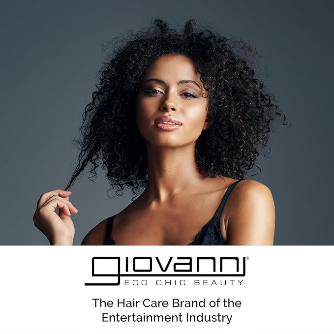 GIOVANNI ECO CHIC 50:50 Balanced Hydrating Clarifying Shampoo - Leaves Hair pH Balanced for Over-Processed Hair, Provides Moisture & Protection, Salon Quality, No Parabens - 8.5 oz (3 Pack)