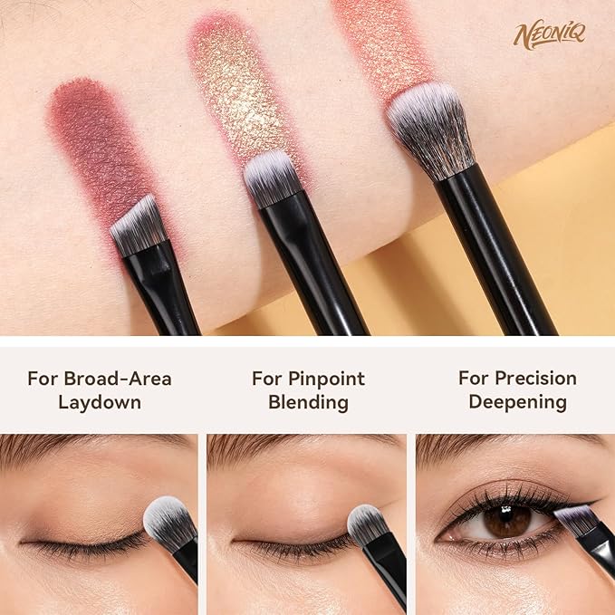 10 PCS Travel Makeup Brush Set With Bag, Makeup Brushes, Double-End Multi-functional Brushes for Foundation Powder Blush Eyeliner Eyeshadows, Professional Face Brush Set（Pink）