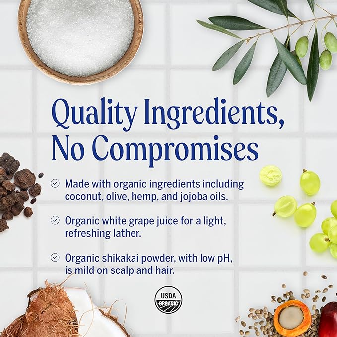 Dr. Bronner's Organic Sugar Soap (Lavender, 64 Ounce)- Made with Organic Oils, Sugar & Shikakai Powder, 4-in-1 Uses: Hand and Body Wash, Face, Hair- Cleanses, Moisturizes, Nourishes, Vegan