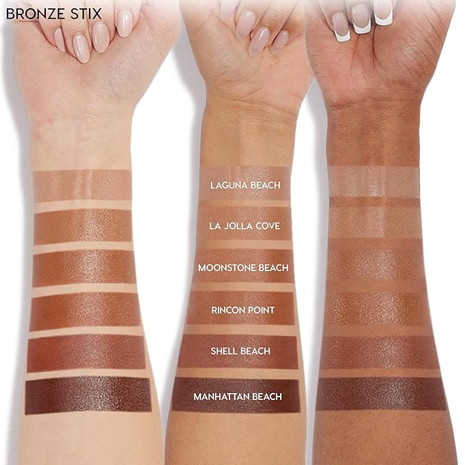 Colourpop Sunkissed Essentials Makeup Kit - Cream Bronzer Stick + Cream Highlighter Stick - Makeup Set for Buildable Glow, Contouring & Sunkissed Definition - Vegan & Cruelty-Free (2 Count)