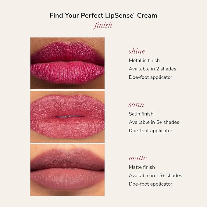 SeneGence LipSense Long-Lasting Liquid Lip Cream, Chocolate Bar, 0.25 Fl Oz, Waterproof and Hydrating Creamy Color for Lips for Up to 6 Hour Wear, Vegan Transfer-Proof Cream-to-Matte, Cruelty-Free