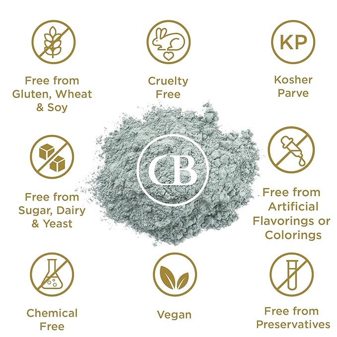 California Biology Clay Face Mask - 6 Count Variety Pack, Deep Pore Facial Masks | Kaolin Clay Powder & Calcium Bentonite Clay Skin Detox Treatment, Organic Face Mask for Women, Natural Cleaning Masks